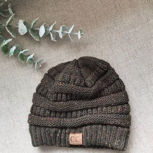 Brown C.C. Beanie
